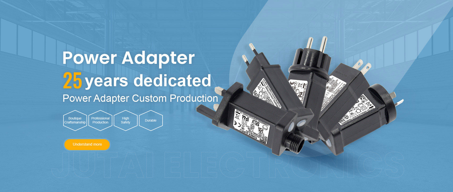 25years dedicated power adapter custom production
